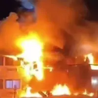 حریق بزرگ در هتلی در «ویسکانسینِ» آمریکا