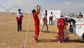 آمادگی خدماترسانی ۲۴ ساعته هلال احمر کیش به گردشگران نوروزی