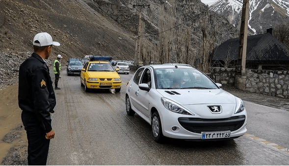 آغاز محدودیتهای ترافیکی در جادههای شمال