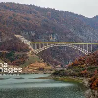 آبگیری کامل سد گلورد با بهرهبرداری از بزرگترین پل شمال ایران آغاز شد