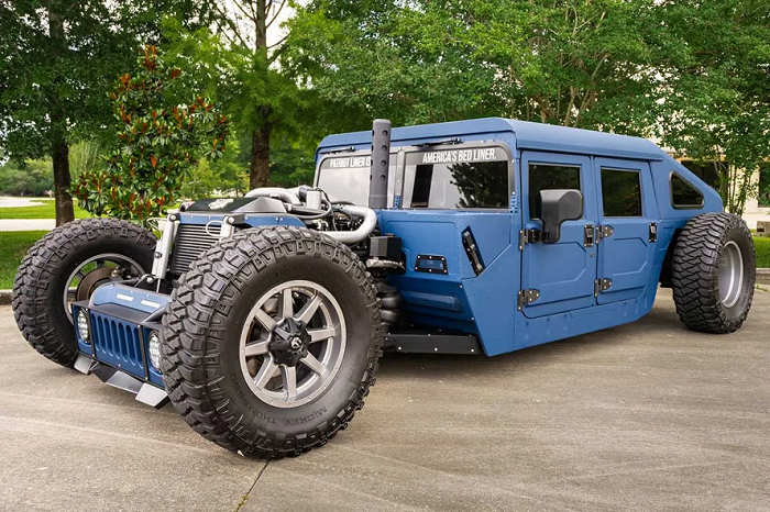 عجیبترین هامر دنیا، وقتی غول نظامی به کفخواب خیابانی تبدیل میشود!