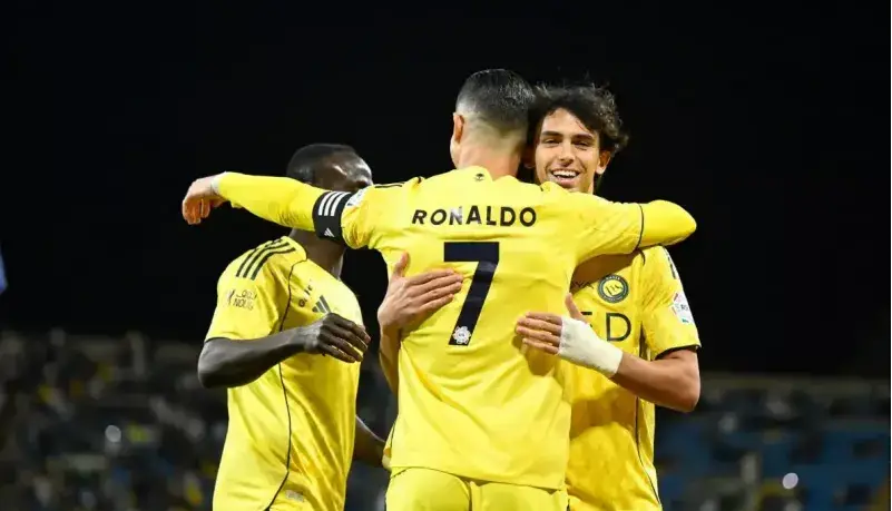 النصر با رونالدو بر تاج و تخت روشن نشست