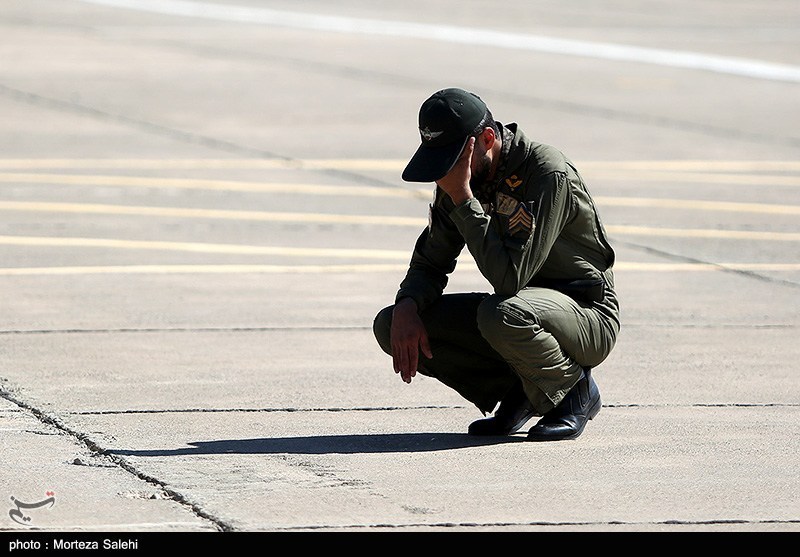 مراسم تشییع پیکر 2 شهید خلبان هوانیروز در اصفهان