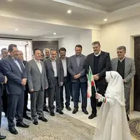 وزیر صمت وارد قزوین شد