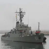 ناوگروه ۱۰۳ نیروی دریایی ارتش در منطقه سوم نداجا پهلو گرفت