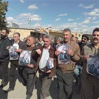 پیکر هنرمند کردستانی به خاک سپرده شد