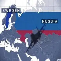 سوئد پهپاد روسی را رهگیری کرد