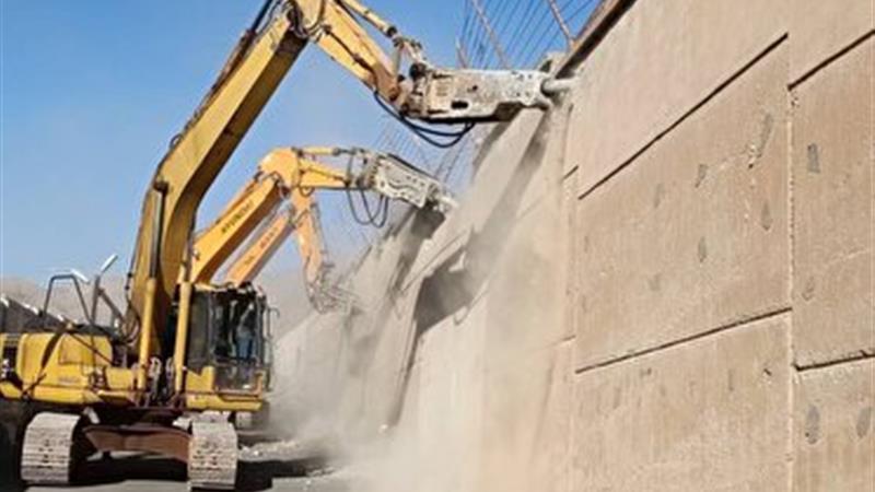 تخریب دیوار «زندان رجاییشهر» کمتر از ۴۸ ساعت