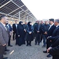 اتصال ۲ نیروگاه خورشیدی ابهر به شبکه برق زنجان