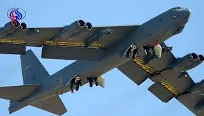 سقوط بمب افکن B-52 در آمریکا