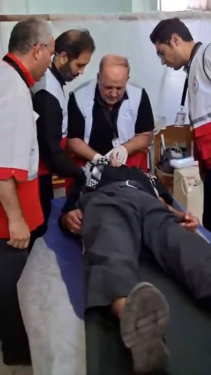 لحظه نجات معجزهآسای یک زائر اربعین از مرگ