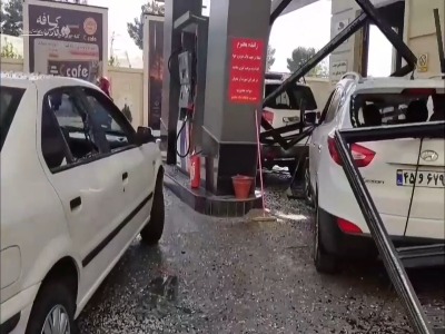 انفجار در پمپ بنزین حصارسرخ شاندیز بهدلیل نشت گاز