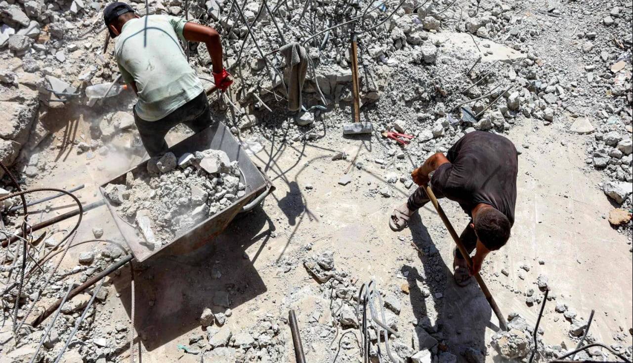 شهادت ۵ فلسطینی و زخمی شدن شماری دیگر بر اثر حملات اشغالگران به غزه