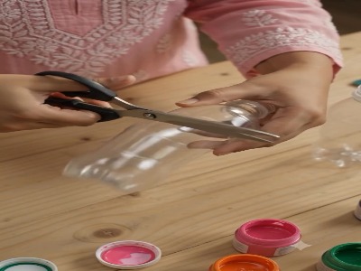 آموزش ساخت شرشره با استفاده از مواد دور ریختنی
