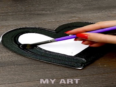 آموزش یک نقاشی عاشقانه