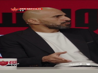 رضا جباری: آقای تارتار قبل از هربازی به تیم میگوید برای هواداران و برای پیراهن پرسپولیس هجومی بازی کنید.