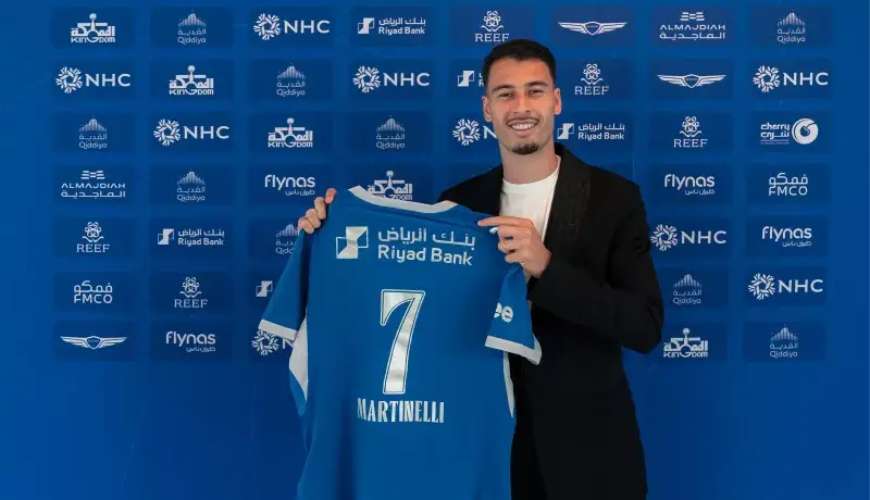 گابریل مارتینلی به الهلال پیوست