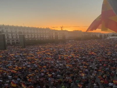 اعتراض هزاران نفر در اسپانیا علیه بحران مهاجرت