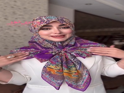 اگر لباست ساده است، اینطوری روسری ببند