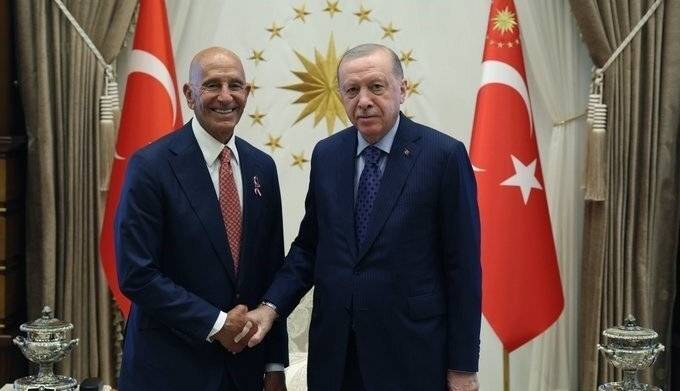 دیدار اردوغان و فرستاده ویژه آمریکا در آنکارا