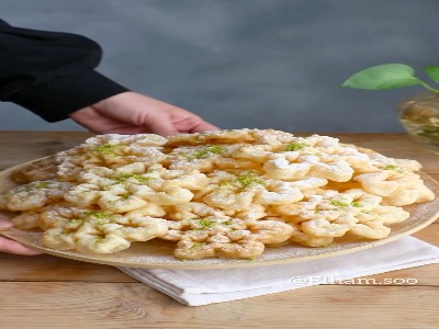 شیرینی پنجره ای رو با این روش، ترد و خوشمزه میشه