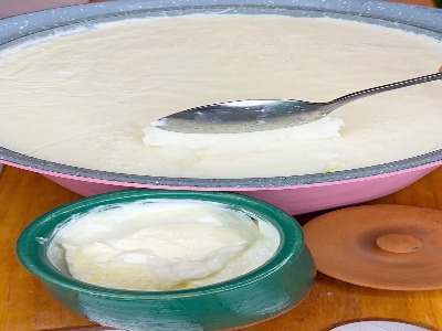خودت تو خونه به سادگی یه ماست شیرین و سفت درست کن