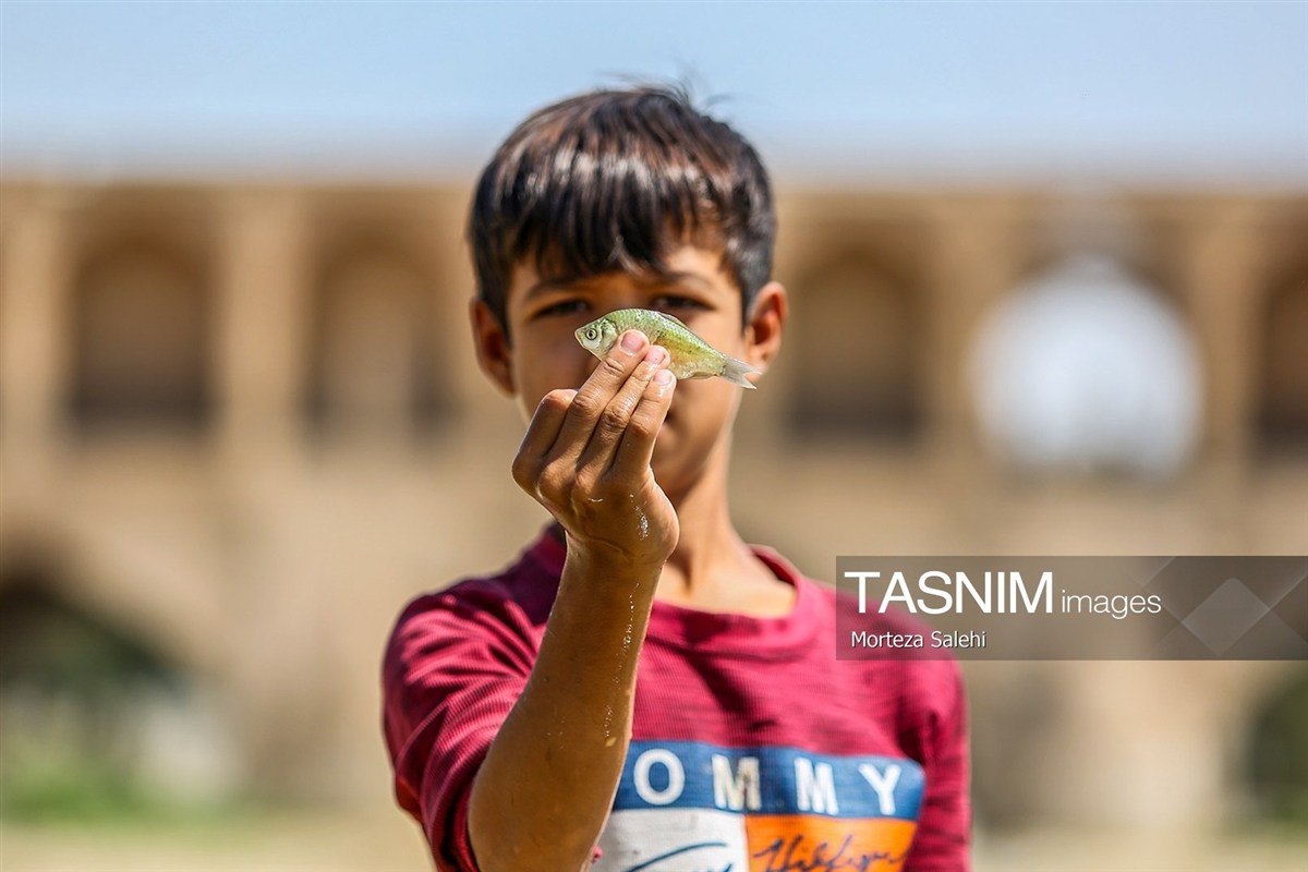 عکس/ خشکی زاینده رود خطری برای محیط زیست