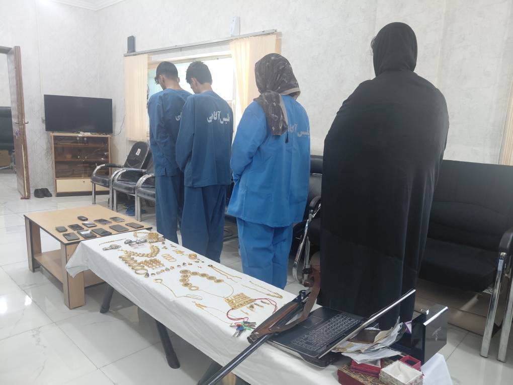 دستگیری سارقان یک کیلوگرم طلا در یاسوج