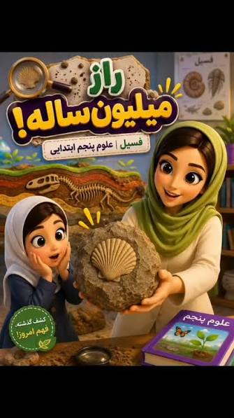 اگه یه سنگ پیدا کنی که روی اون نقش یک صدف باشه، فکر میکنی چه داستانی پشتشه؟
