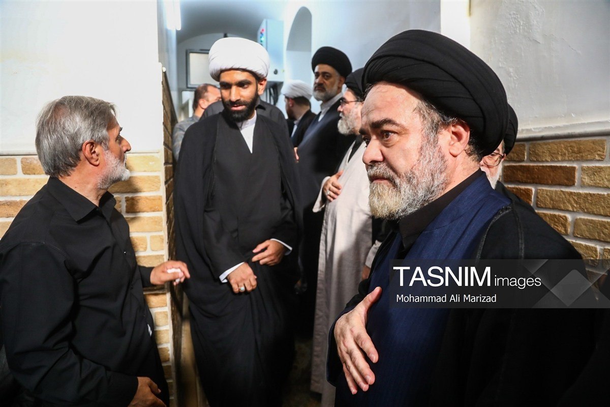 عکس/ مراسم وداع با پیکر آیتالله شبیری زنجانی