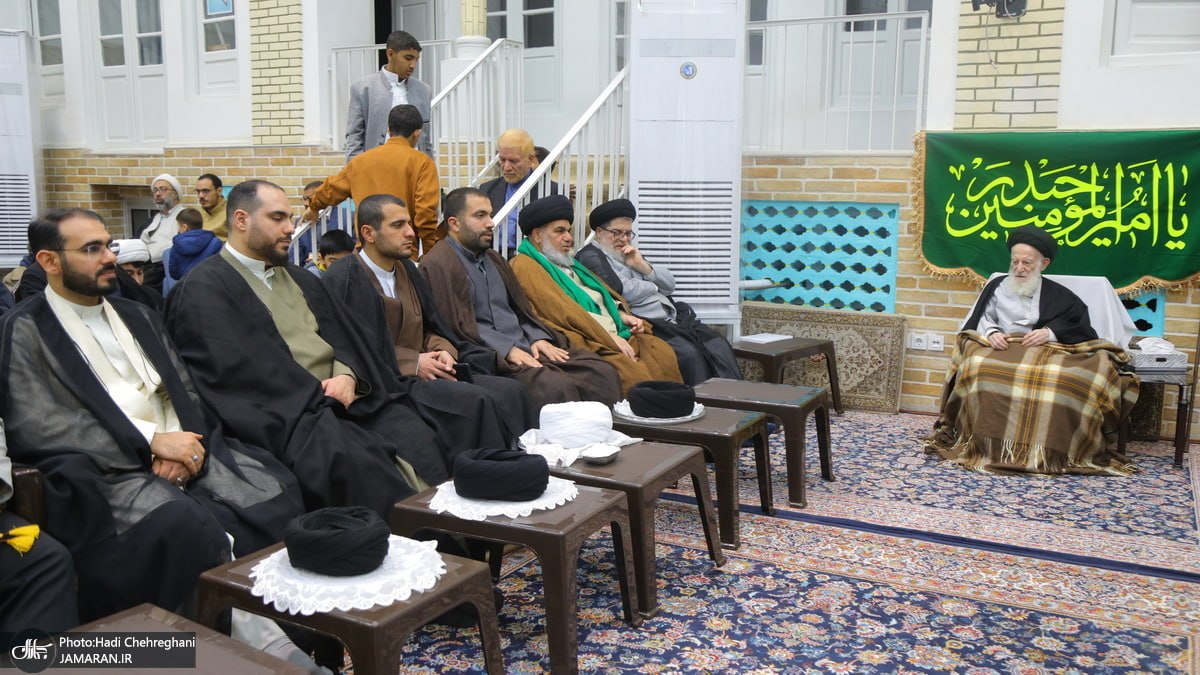 عکس/ آیت الله العظمی شبیری زنجانی (ره) به روایت تصویر
