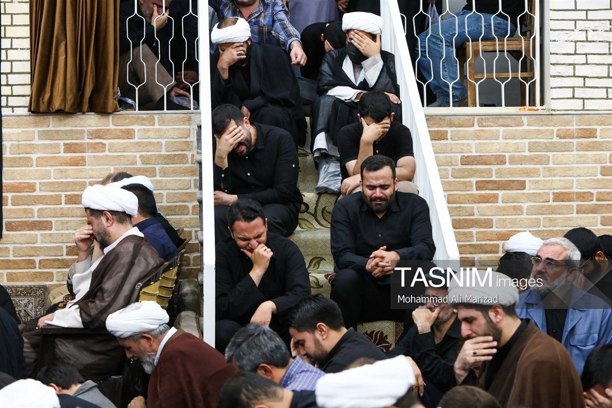 عکس/ مراسم وداع با پیکر آیتالله شبیری زنجانی