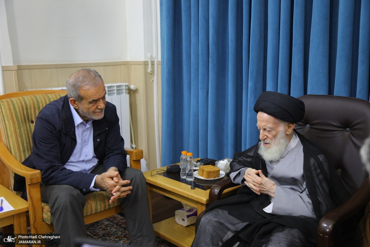 عکس/ آیت الله العظمی شبیری زنجانی (ره) به روایت تصویر