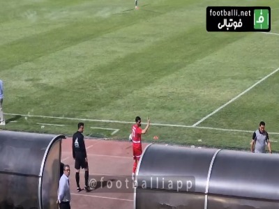 سعید آقایی بعد از یک فصل غیبت به دلیل مصدومیت، برای بعثت وارد زمین شد