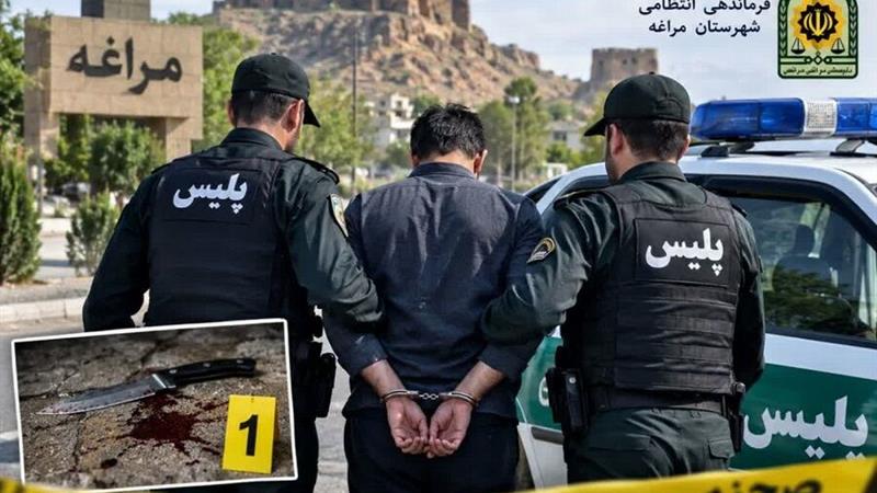 قتل عمو توسط برادرزاده در مراغه