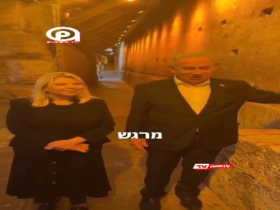 نتانیاهو، فیلمی از بازدید خود از تونلها و حفاریهای زیر مسجد الاقصی منتشر کرد