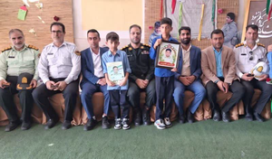 عکس/ بدرقه فرزندان شهدا در هرمزگان