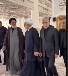 حضور رئیس دستگاه قضا در مراسم تشییع آیت الله شبیری زنجانی
