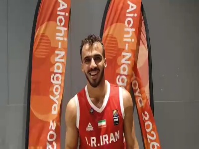 صحبتهای صارم جعفری و سیدمحمد غفاری ملیپوشان تیم ملی بسکتبال سهنفره مردان پس از کسب مدال برنز