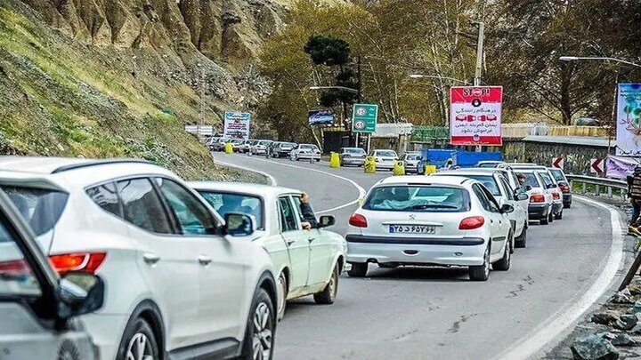 تردد روان در محورهای چالوس و فیروزکوه