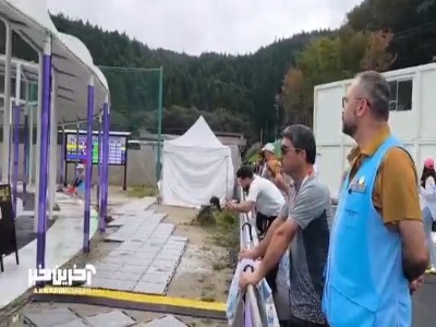 مرضیه پرورشنیا در خط آتش راند چهارم مسابقات تراپ در بیستمین دوره بازیهای آسیایی