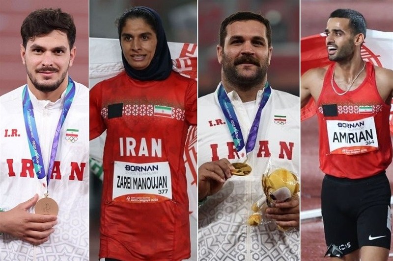 4 مدال، سهم دوومیدانی ایران در بازیهای آسیایی 2026