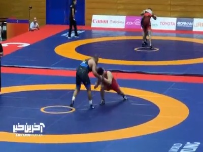 زارع طوفانی آغاز کرد؛ راهیابی به یک چهارم نهایی با عبور از حریف ژاپنی
