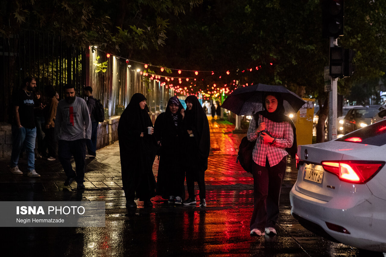 عکس/ باران ۱۱ مهر ۱۴۰۵ در تهران
