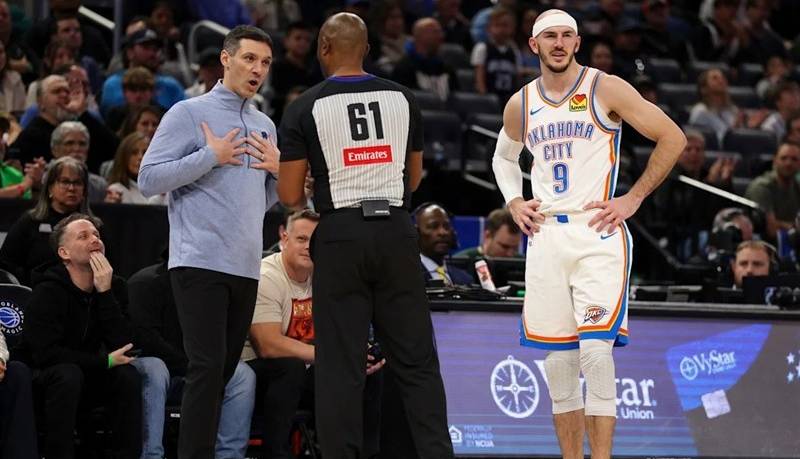 حضور داوران NBA در تمرین تیم بسکتبال تاندر