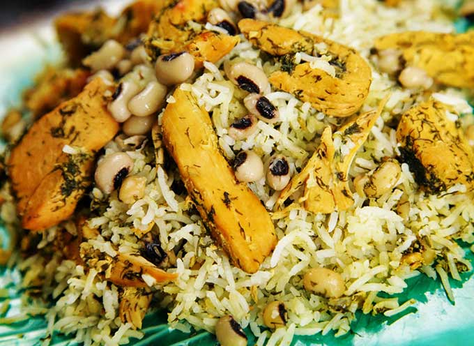 طرز تهیه پلو شوشتری خوشمزه