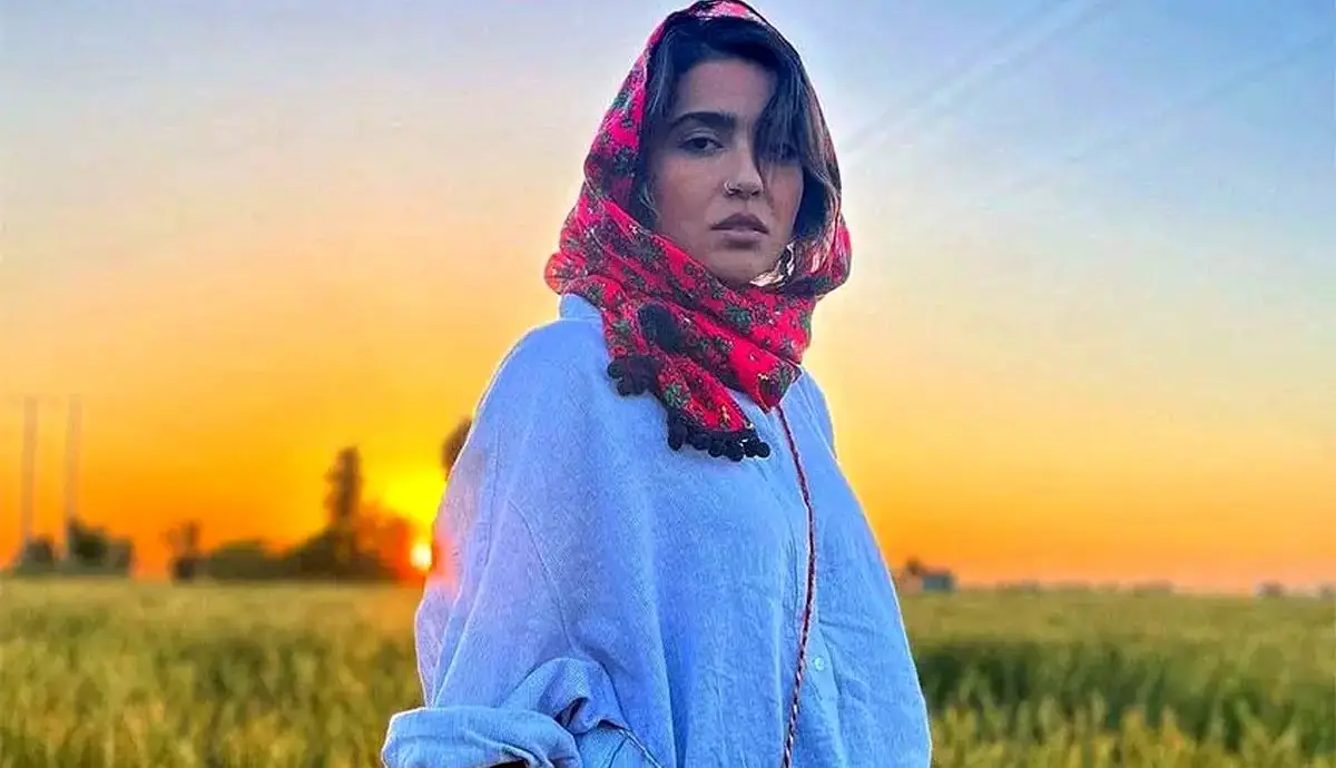 چهره ها/ قاب تازه مونا کرمی با حالوهوای سنتی