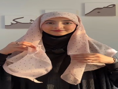 زیر چادر اینطوری روسریت رو خوشگل ببند