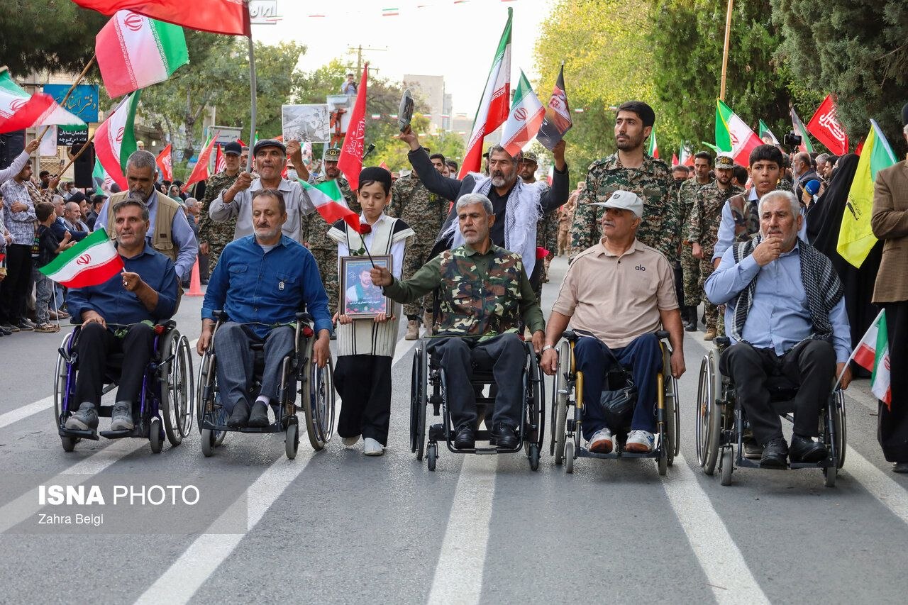 عکس/ رزمایش جان فدایان ایران درشهرکرد