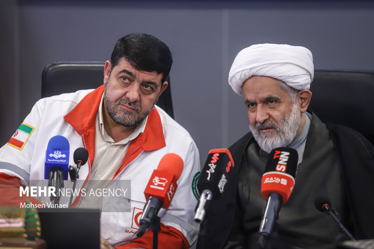مراسم امضای تفاهم‌نامه همکاری سازمان بسیج و هلال احمر